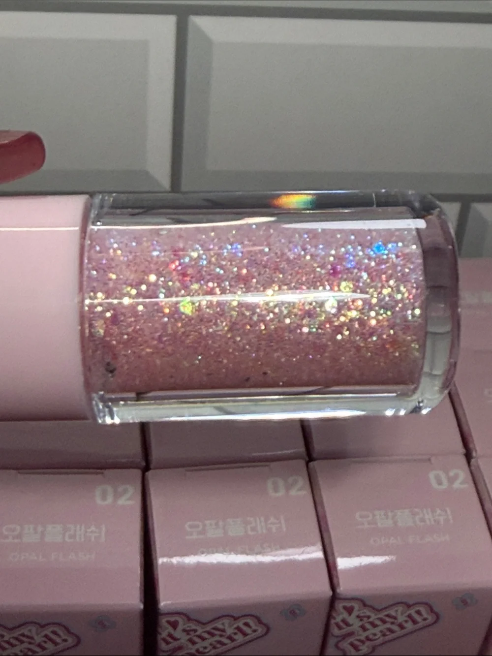 LOT of 12 Coloagram Opal Flash Shimmer Eyeshadow – Iridescent Pink